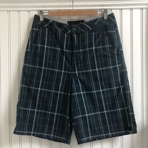 O’Neill Windowpane Plaid Skate Shorts Size 31
